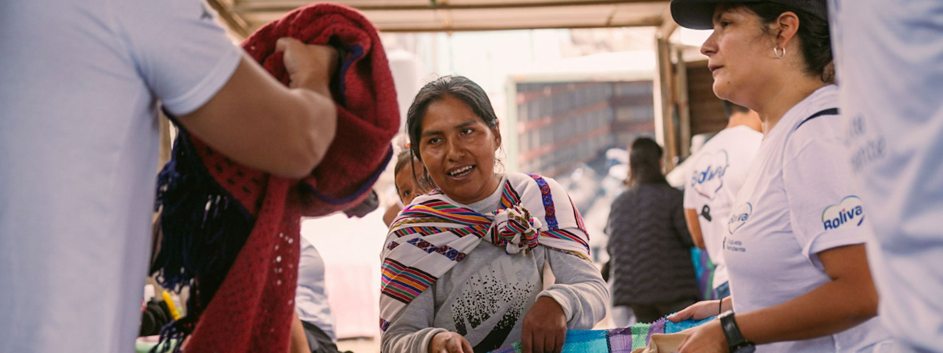 Cerca de 500 personas recibieron donaciones en Ticlio Chico