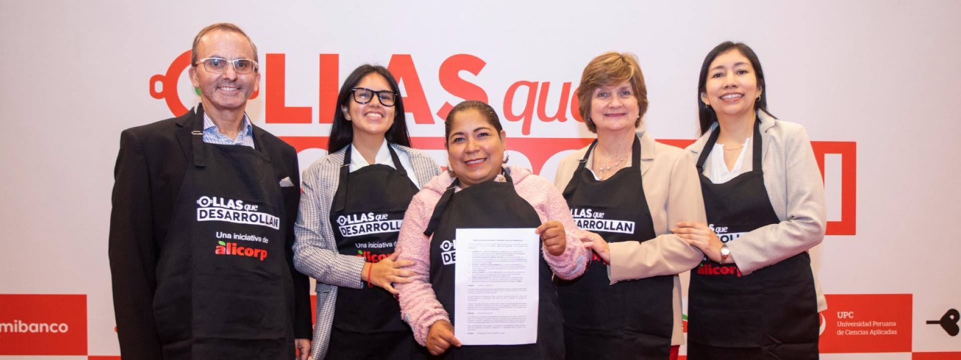 Alianza para promover emprendimientos de las ollas comunes